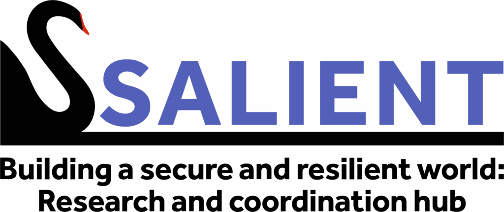 SALIENT logo in Blue and Black